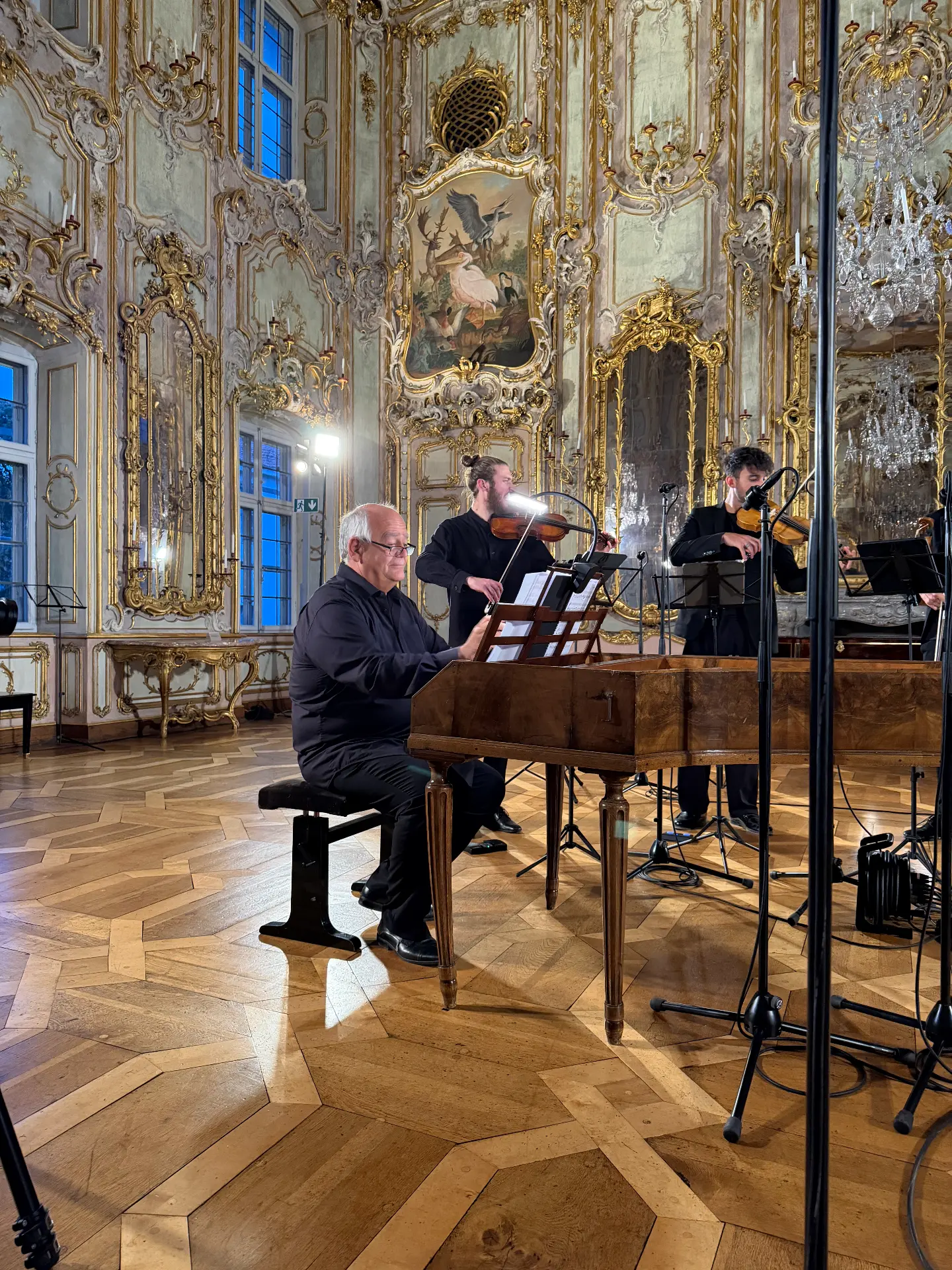 Kammermusik beim Klavierfest der Deutschen Mozart-Gesellschaft im historischen Schaezlerpalais